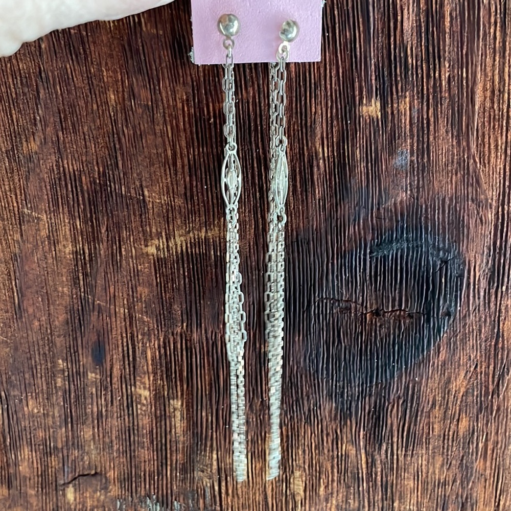 Bing Bang Drop Chain Earrings
